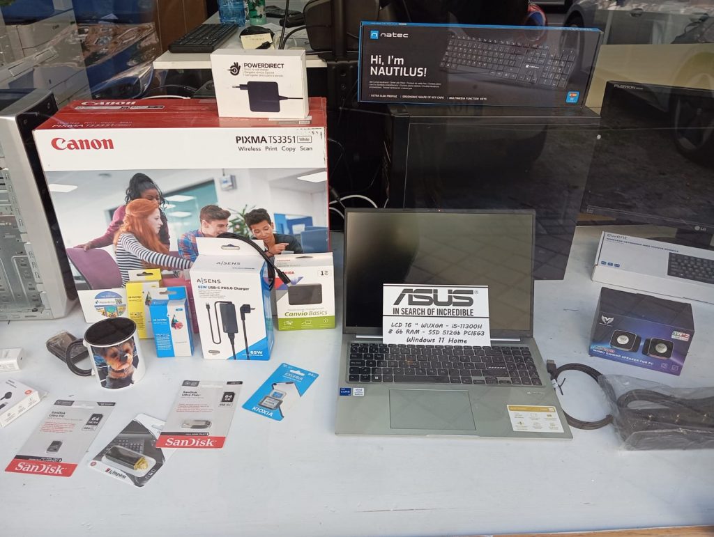 Venta de ordenadores, portátiles